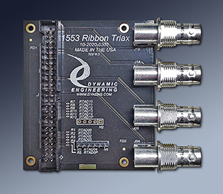 Convert from Ribbon cable to 1553 Triax connections - Use with IP-1553