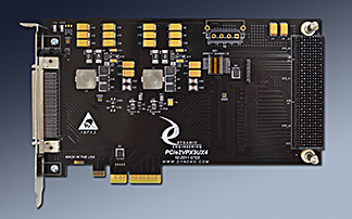 4 lane PCIe to 2 VPX 3U adapter in mid size PCIe card