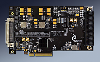 8 lane PCIe to VPX 3U adapter in mid size PCIe card